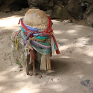 Smaller phallus shrine around the cave