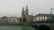 Zurich - Gross Munster in the background