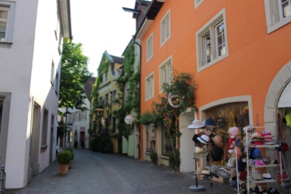 Cosy little streets of Meersburg
